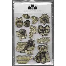 Craftwork Cards. Christmas Cheer Stamp Set. Stamping Cardmaking Scrapbooking
