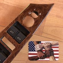 Audi D2 A8L A8 S8 Master Power Window Control Panel 4D1959517 OEM Woodgrain Fold
