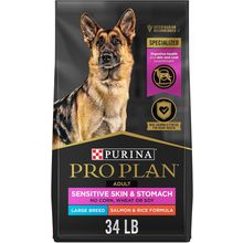 Purina Pro Plan Sensitive Skin and Stomach Dog Food Large Breed Salmon and Rice