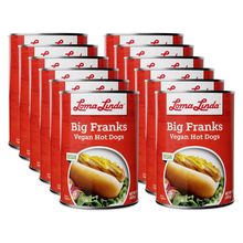 Vegan Meat Hot Dogs Alternative - Loma Linda Big Franks Plant-Based Sausages, Me