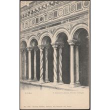 Chiostro Dettaglio, San Giovanni Laterano, Roma, c.1900-05 - E Richter Cartolina