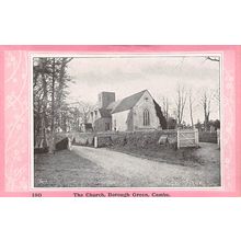 The Church, Borough Green, Cambs. : Pawsey printed postcard 180