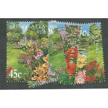 AUS 2000 SET 'GARDENS'(5v) FINE USED (EBID38-920)
