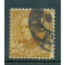 Used 283 10c Daniel Webster Average M05420