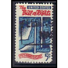 Used 1312 5c Bill of Rights Feeding Hills, MA. E0569