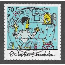 GER 2019 €0.70 + 0.30 (S/A) 'BRAVE LITTLE TAYLOR' FINE USED (EBID77-041)