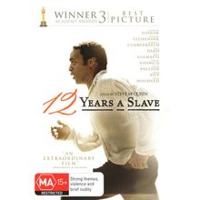 12 Years a Slave DVD | Chiwetel Ejiofor, Michael Fassbender | Region 4 & 2