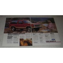1988 Ford Bronco II Ad - A Stunning New Outfit