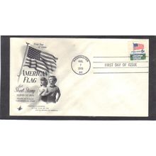 FDC Art Craft 1338A 6c Flag (Cachet-U/A) CV41227