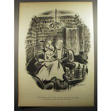 1954 Cartoon by Whitney Darrow, Jr. - I don't know what it is, Mr. Mardley