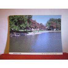 FREEMAN PARK, NEWCASTLE ON TYNE by Mrs. M. Dalgleish unused postcard W.I. =