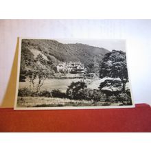 HUNTERS INN, PARRACOMBE, DEVON unused vintage postcard RP by Photochrom 1950s #