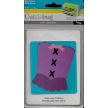 Provo Craft. Cuttlebug. Corset Die. Die Cutting Cardmaking Scrapbooking Crafts
