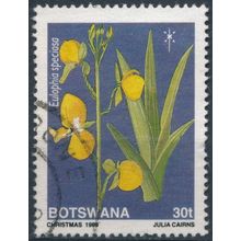 Christmas, Orchids: 30t - Botswana 1989 - FH - SG 684