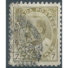 Canada 1903 SG180 7c Yellow-Olive Fine Used.. ..