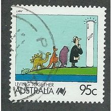AUS 1988 95c 'LIVING TOGETHER - LAW' FINE USED (EBID47-853)