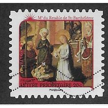 FRA 2011 (60c)(S/A) 'CHRISTMAS - Me DU RETABLE... ' FINE USED (EBID56-646)