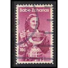 Used 1932 18c Mildred Zaharias Fine W4521