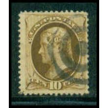 Used 188 10c Thomas Jefferson Fine C3689