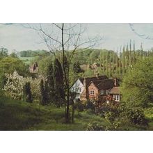 Hedgerley Village Aerial Buckinghamshire Bucks Rare Postcard