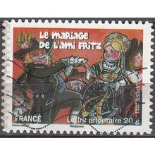 France 2011 Michel 5117I O Cote (2015) 0.60 € Marlenheim Mariage de l'ami Fritz