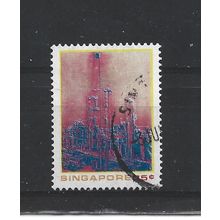 Singapore.SG254 35c Oil refineries.Fine Used.Jun25