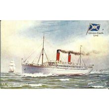 Union-Castle Line SS KENILWORTH CASTLE Tuck Oilette Postcard (9133)