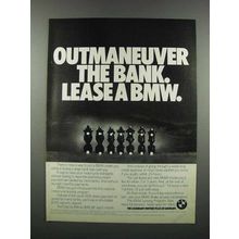 1983 BMW Motorcycles Ad - Outmaneuver the Bank