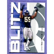 2002 Upper Deck Blitz Brigade #BB8 Junior Seau Chargers FB