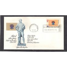 FDC Fleetwood 1635 13c New Jersey (Cachet-U/A) CV1194