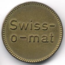 Switzerland : Token Swiss-O-Mat Small Letters