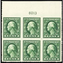 408, Mint XF LH Kansas City Perfs - RARE Plate Block APS Cert - * Stuart Katz