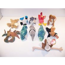 MCDONALDS TEENIE BEANIE BABIES LOT of 12 1993