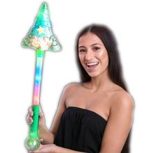 23” Multicolored Christmas Tree Magic Light Up Star Wand