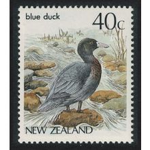 New Zealand Mountain 'Blue' Duck Bird 1987 MNH SG#1289