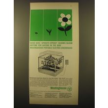 1961 Westinghouse Portable Electric Greenhouse Advertisement - Seeds Seed
