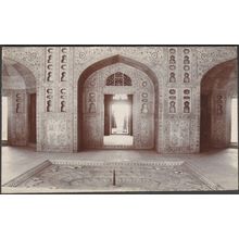 Queen's Rosewater Fountain, Agra Fort, c.1920 - Priya Lall RP Postcard