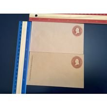 ICOLLECTZONE US Postal Stationary Entire U281 two different (G100-29)