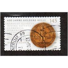 GER 2006 €1.45 (S/A) 'CHARLES IV ' GOLDEN BULL' FINE USED (EBID30-476)