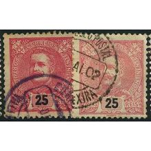 1898/1905 Michel 147a+147b - fine used (o)