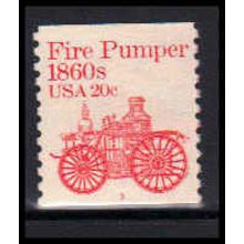 1908 20c Fire Pumper Very Fine MNH Dry Gum CNS 3 PA5709