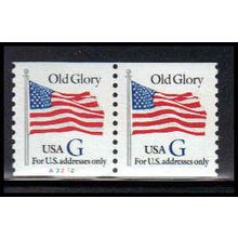 2890 32c G Old Glory Very Fine MNH CNP Left A2212 PA1546
