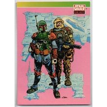 STAR WARS ' GALAXY series 1 ' card # 101 (1993)