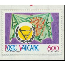 Vatican City Stamp Scott #691, Mint Never Hinged