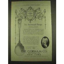 1913 Gorham Spotswood Design Sugar Spoon Ad