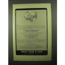 1922 Thos. Cook & Son Ad - Around the World