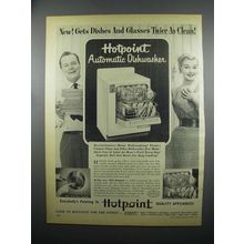 1953 Hotpoint Automatic Dishwasher Ad - Twice as Clean