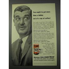 1959 Nestle's Decaf Coffee Ad - Get More Than a Lullaby