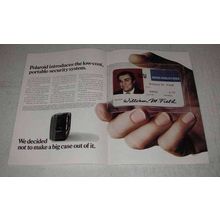 1971 Polaroid ID-3 System Ad - Portable Security System