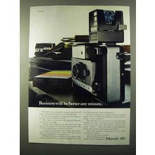 1971 Polaroid Model 450 Camera Ad - Business Better